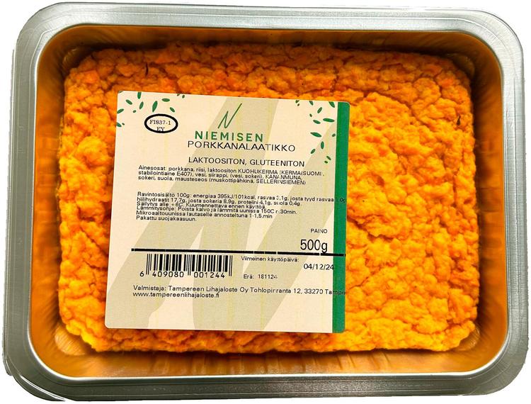 Niemisen Porkkanalaatikko 500g