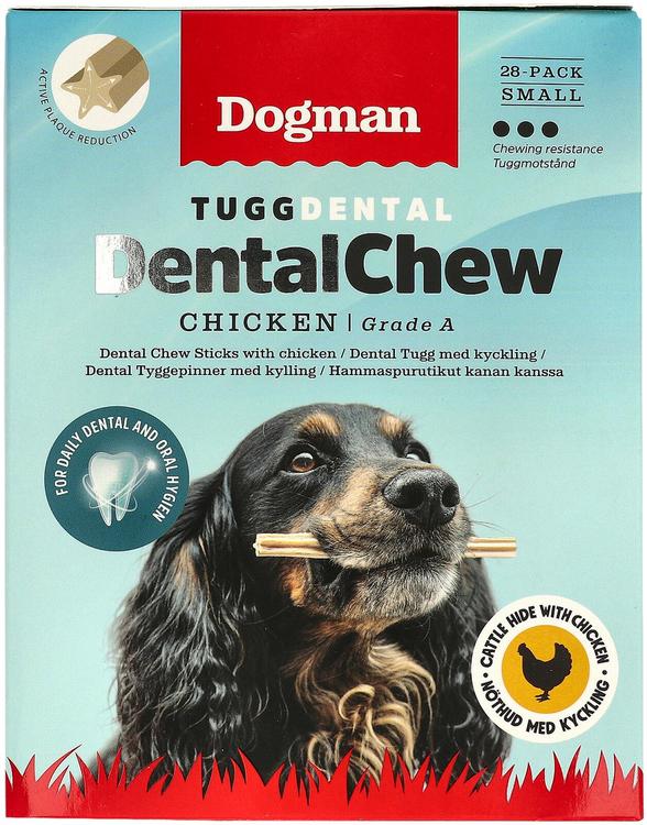 Dogman Tugg Dental 28-pack Small