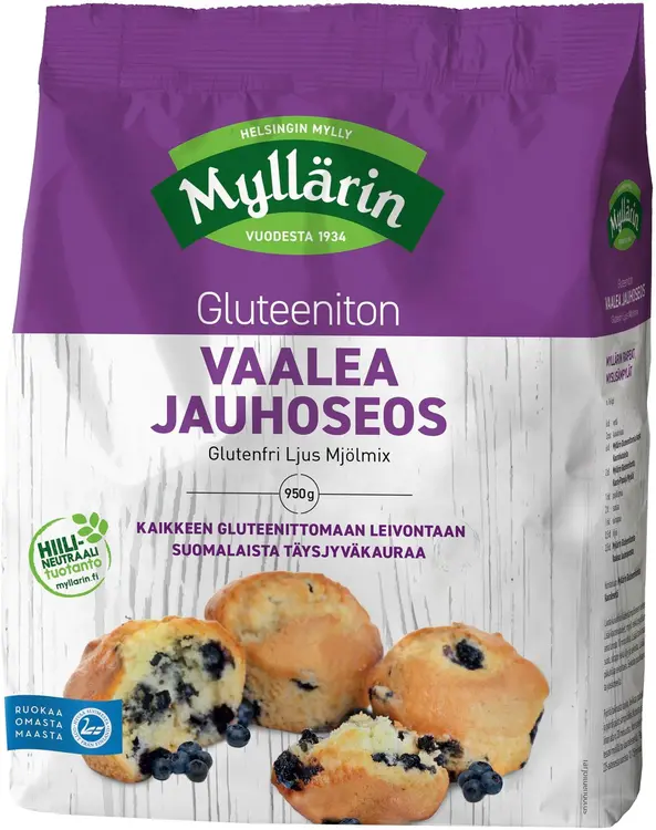 Myllärin Gluteeniton Vaalea Jauhoseos 950g