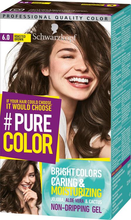 Schwarzkopf #PureColor 6.0 Roasted Brown hiusväri