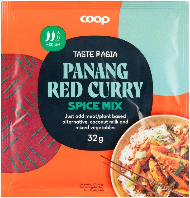 Coop Taste of Asia Panang Red Curry mausteseos 32 g