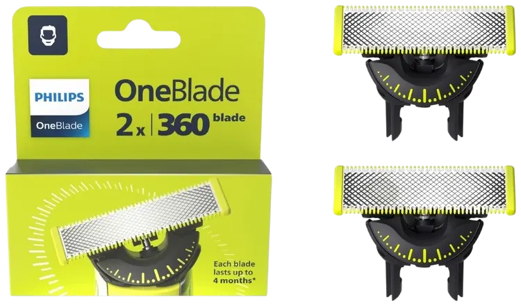 Philips OneBlade 360 vaihtoterät 2 kpl QP420/50