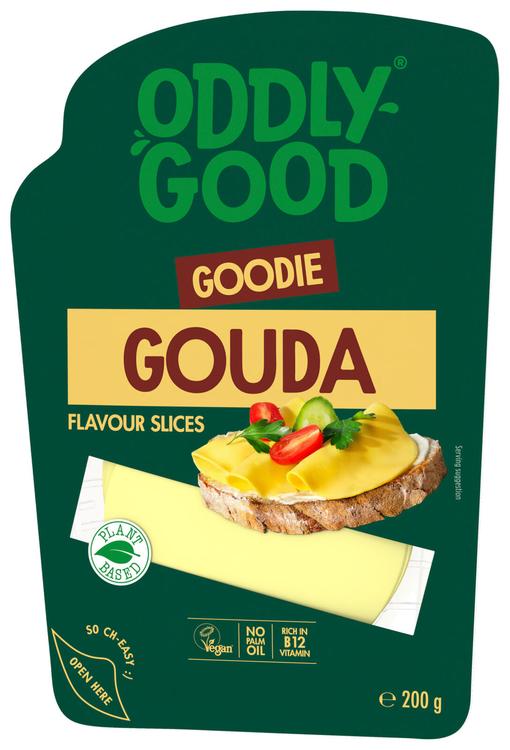 Oddlygood® e200 g slices gouda flavour