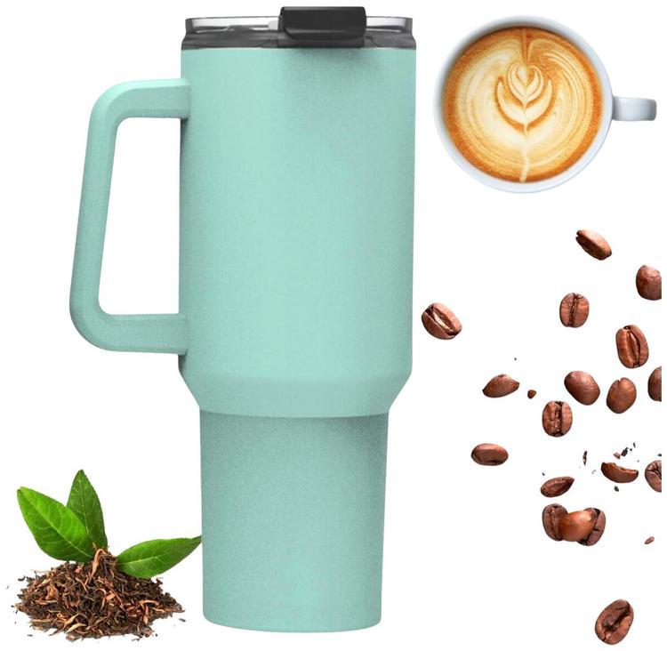 Termokruus kõrrega Kamille 1200ml, roheline