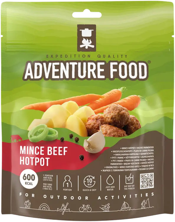 Adventure Food jauhelihapata, 600 kcal