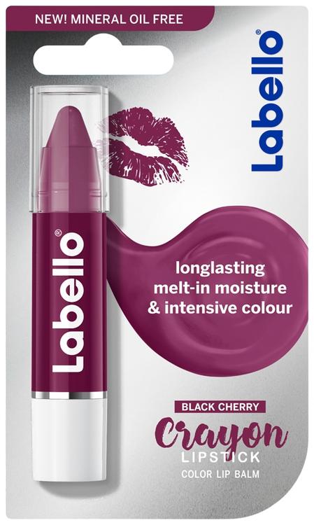 Labello 3g Black Cherry Crayon Lipstick -huulivoide