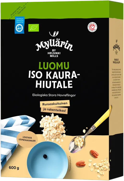 Myllärin Luomu Iso Kaurahiutale 600 g