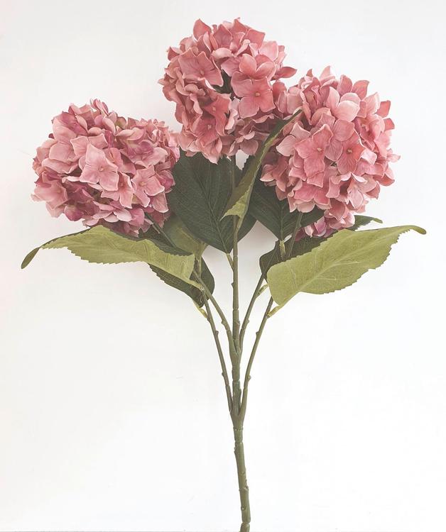 Hortensia oksa 16x30x53 cm pinkki, materiaali: muovi