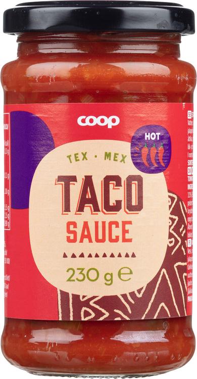 Coop tacokastike hot 230 g