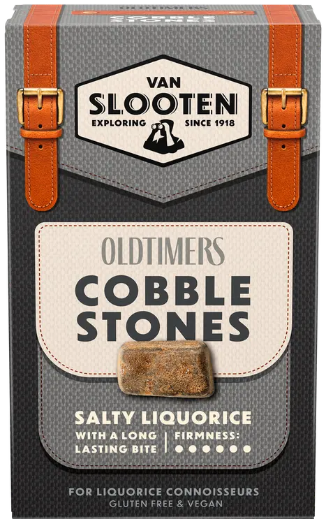 Oldtimers Cobble Stone Liquorice 235g