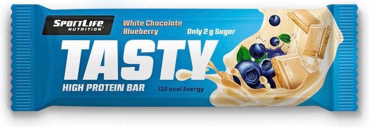 SportLife Nutrition Tasty 35g valkosuklaa mustikka proteiinipatukka