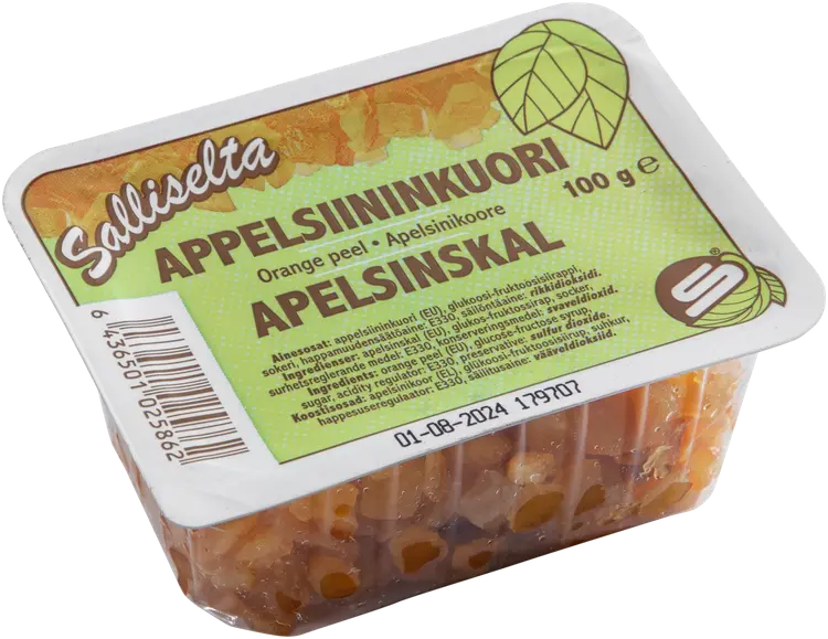 Salliselta Appelsiininkuoripala 100g