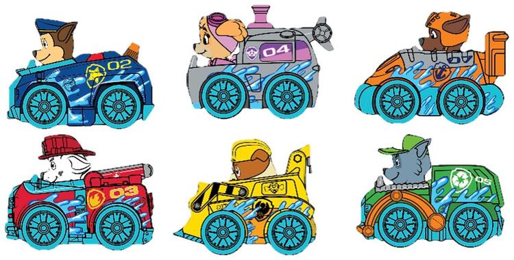 PAW PATROL KUTSIKATE VÕIDUSÕIT
