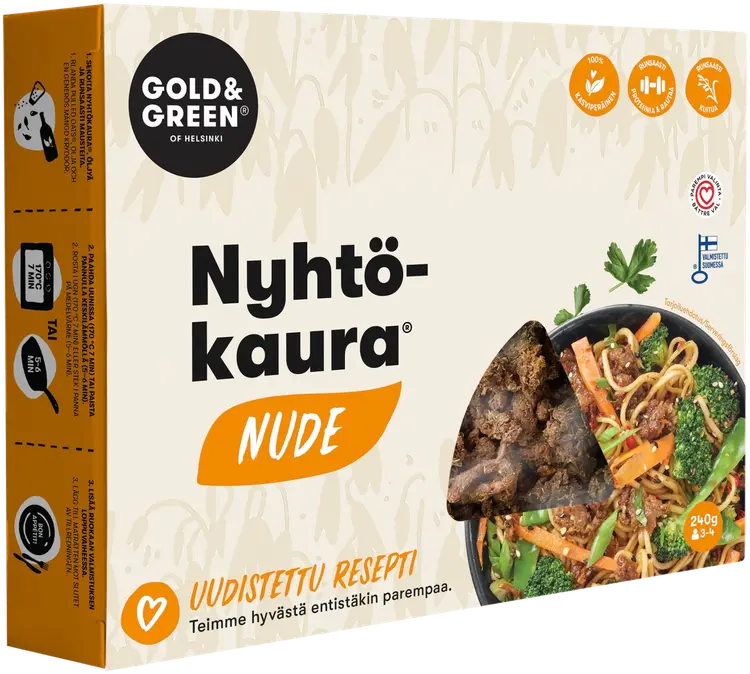 Gold&Green® Nyhtökaura® 240 g Nude