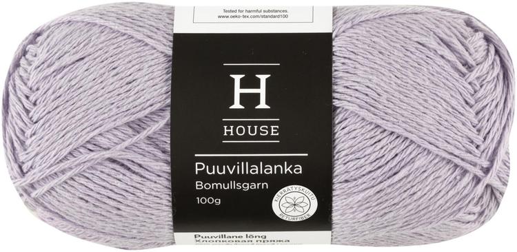 House puuvillalanka kierrätetty Aran 100 g