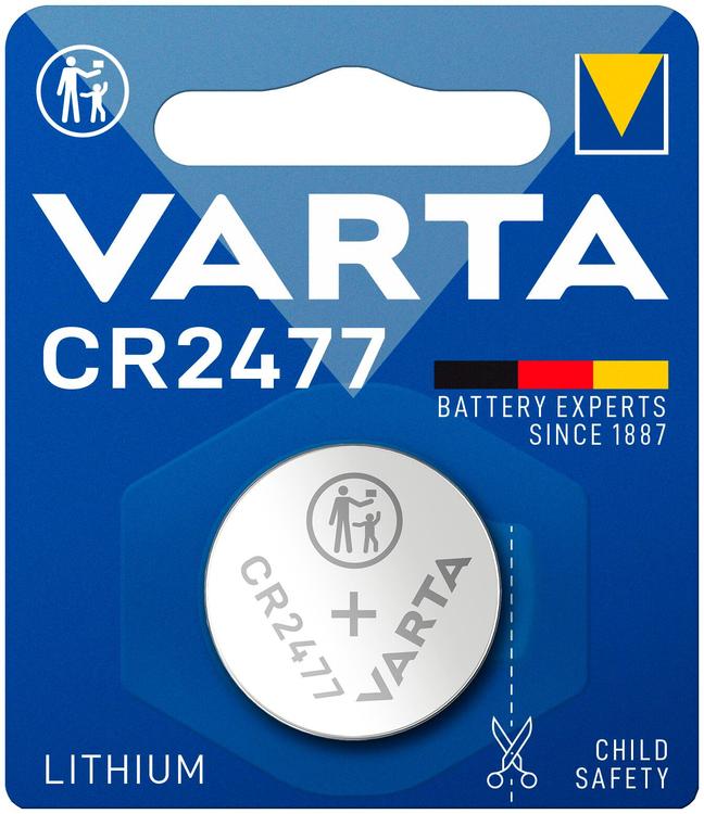 Varta erikoisparisto litium CR2477 1kpl