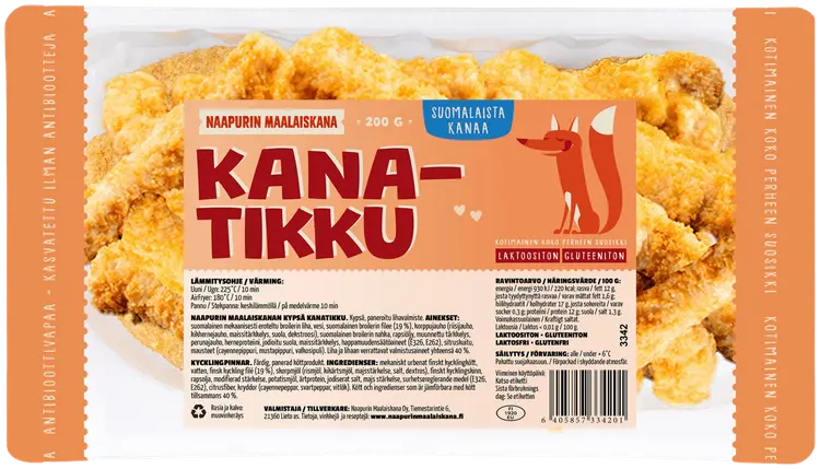 Naapurin maalaiskanan kypsä kanatikku 200g