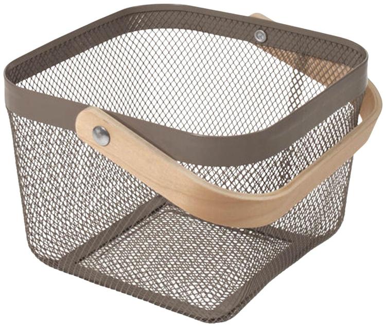 Metallist korv 21x21x16cm