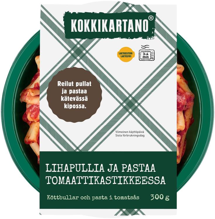 Kokkikartano Lihapullapasta 300g