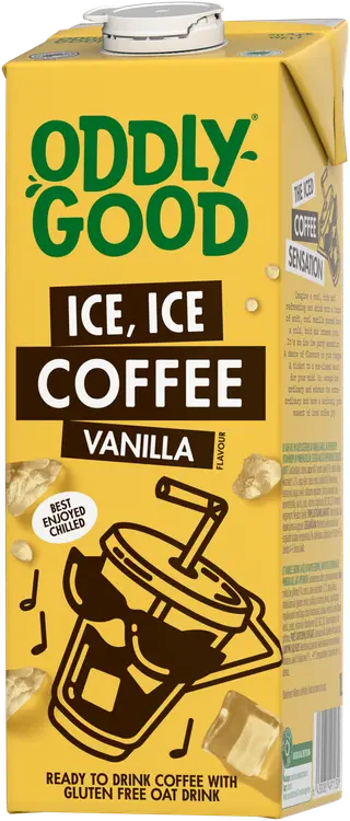 Oddlygood® jääkahvi 1 l vanilja UHT gluteeniton