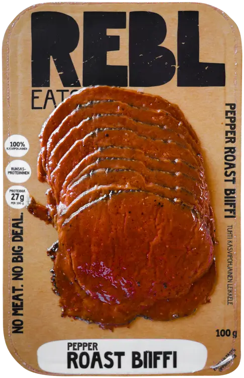 Rebl Eats Roast Biiffi vegeleikkele 100g