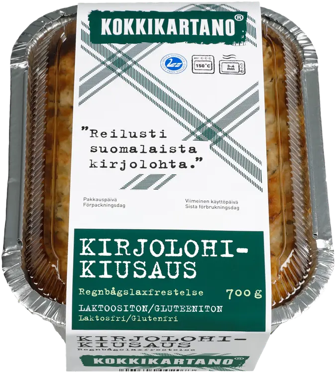 Kokkikartano Kirjolohikiusaus 700g