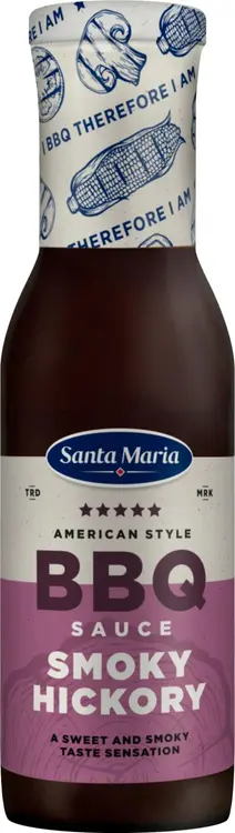 Santa Maria 365G  BBQ Sauce  Smoky Hickory BBQ-kastike