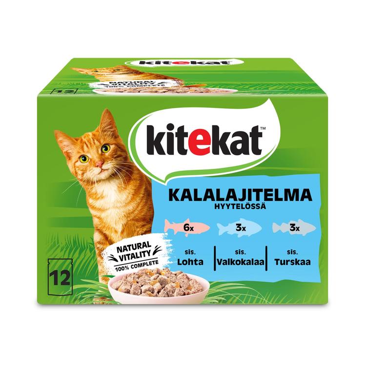 Kitekat Kalalajitelma hyytelössä 12x85g