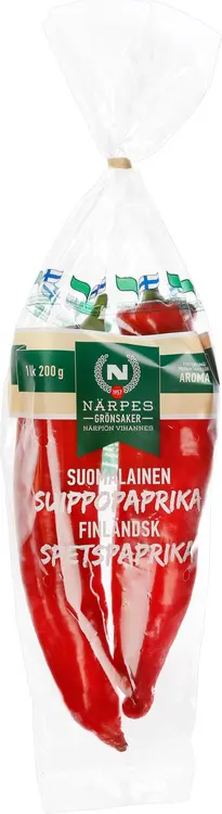 Suippopaprika 200g Suomi