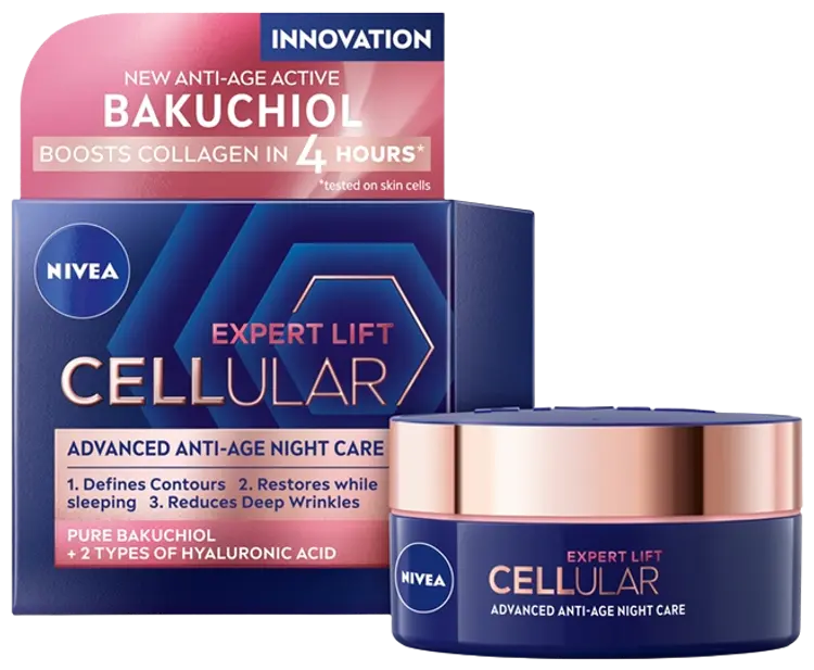 NIVEA Cellular Expert Lift Advanced Anti-Age Night Cream -yövoide 50ml