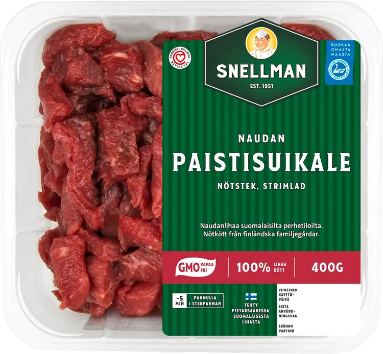 Snellman Naudan paistisuikale 400g