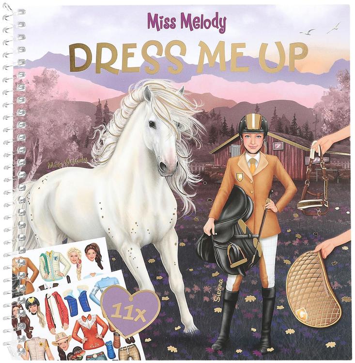 Miss Melody Dress Me Up Tarrakirja