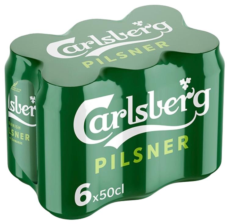 Carlsberg Pilsner õlu 5%vol 6-pakk 3L