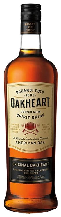 Bacardi Oakheart Spiced piiritusjook 35%vol 700ml