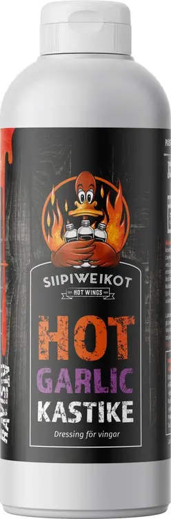 Siipiweikot Hot garlic siipikastike 0,5l