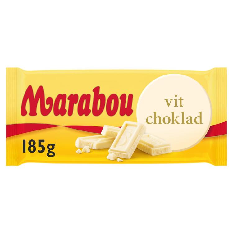 Marabou Vit choklad suklaalevy 185g