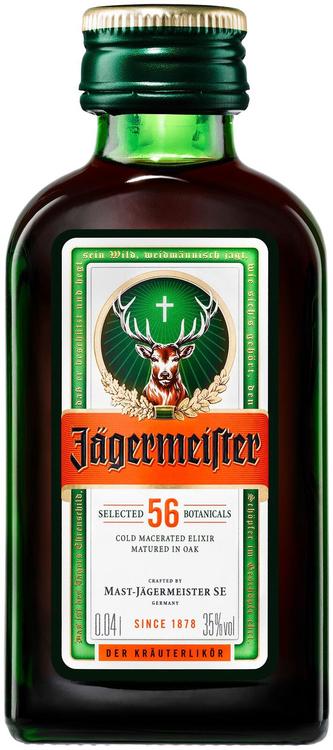 Jägermeister liköör 35%vol 40ml