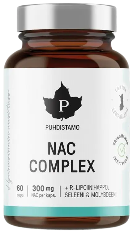 Puhdistamo NAC Complex 60 kapselia