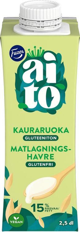 Fazer Aito Kauraruoka 2,5dl gluteeniton kauravalmiste ruoanlaittoon