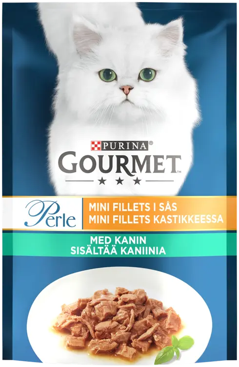 Gourmet 85g Perle Kaniinia Mini Filets kastikkeessa kissanruoka
