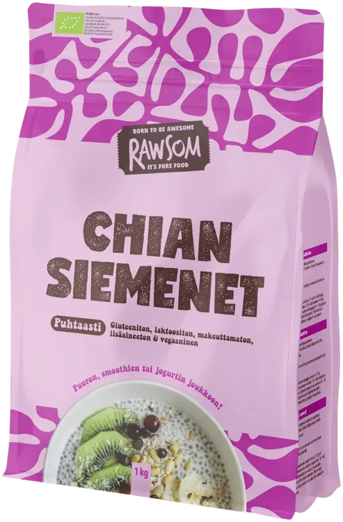 Rawsom Luomu Chian siemen 1kg