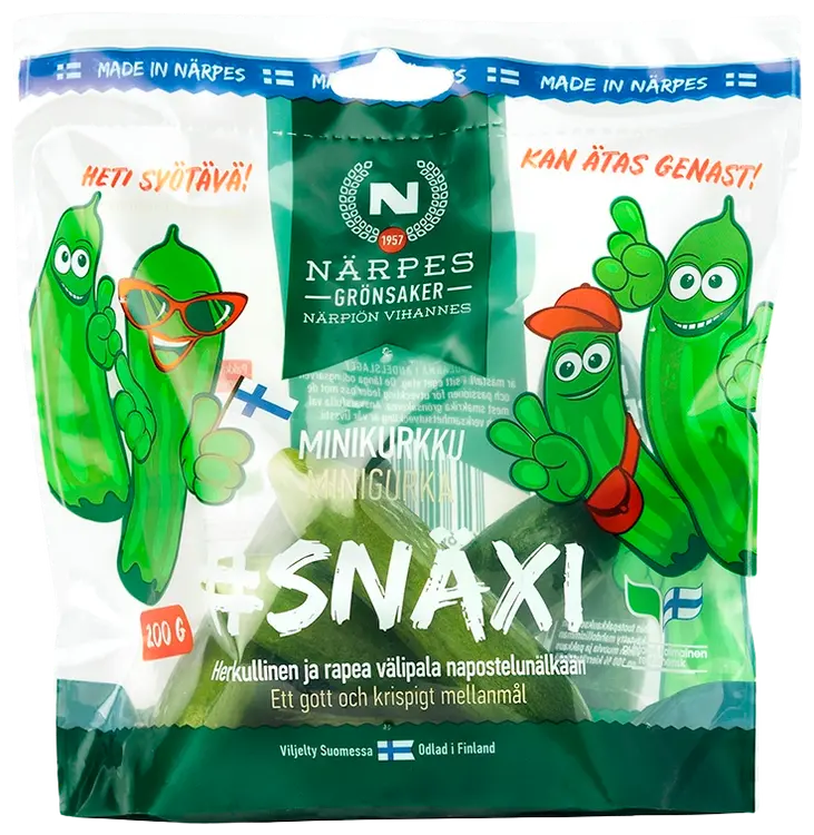 Snäxi minikurkku 200g