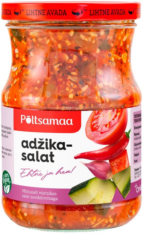 Põltsamaa põltsamaa adžikasalat suvikõrvitsaga 550g