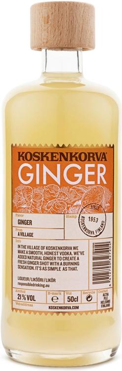 Koskenkorva Ginger Shot liköör 21%vol 500ml