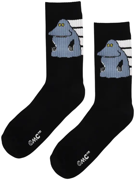 Moomin By Nordicbuddies miesten retrosukat Mörkö MOOMIN 80 juhlavuosisukat