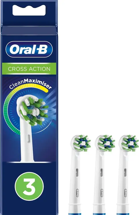 Oral-B CrossAction 3kpl vaihtoharja