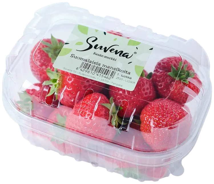 Suomalaisia mansikoita 250g