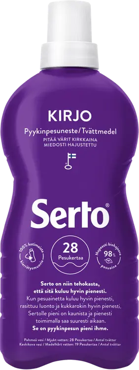 Serto Kirjo Pyykinpesuneste 750 ml