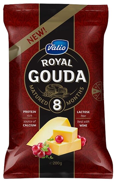 Juust Royal Gouda Black, 200 g