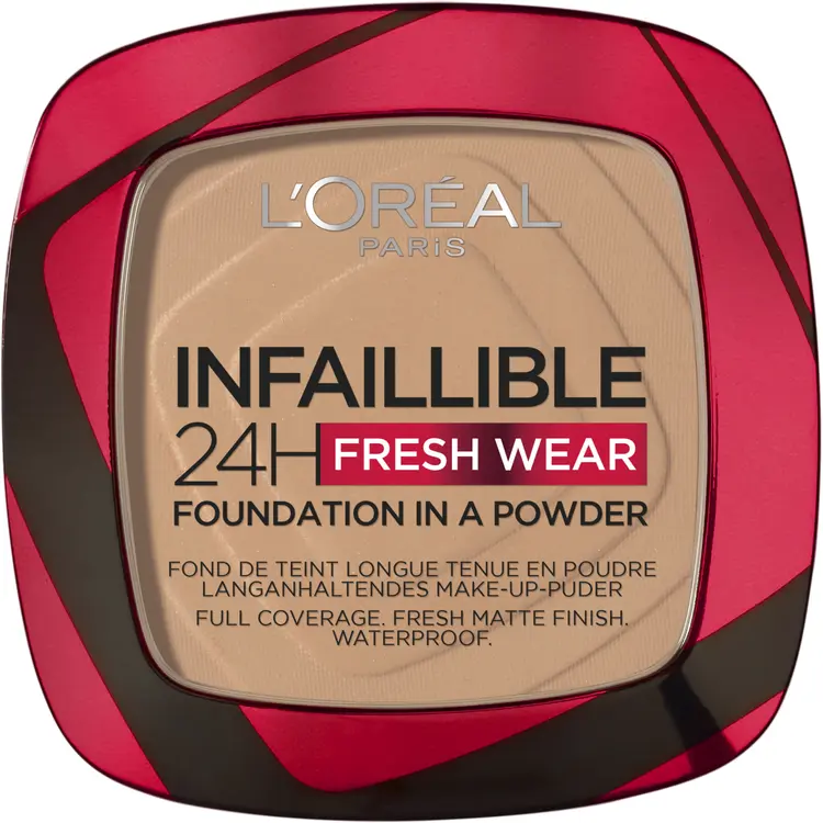 L'Oréal Paris Infaillible 24H Fresh Wear Foundation in a Powder Meikkipuuteri Neutral Undertone 30 ml